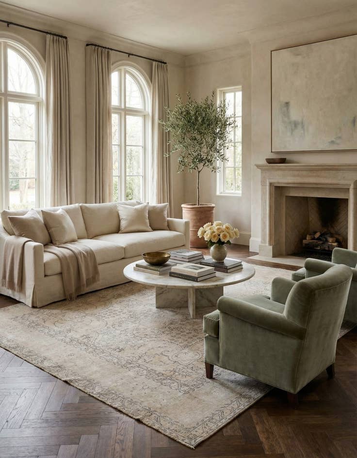 Detail image of  10' x 13' 3  Hand Knotted Ultra Vintage Persian Wool Rug