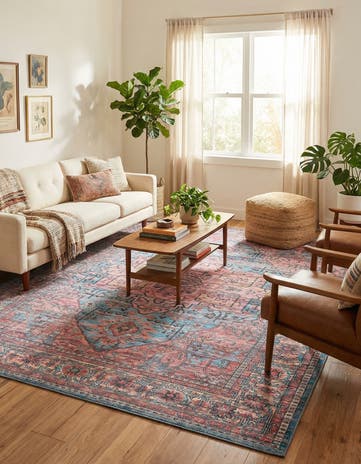 10' 6 x 13' Washable Maahru Rug