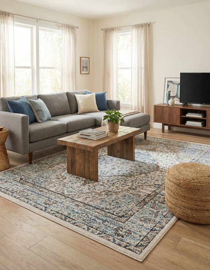 Detail image of 5' 3 x 8' Nyla Rug