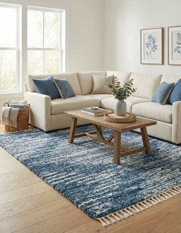 7' 10 x 10' Serenity Shag Rug