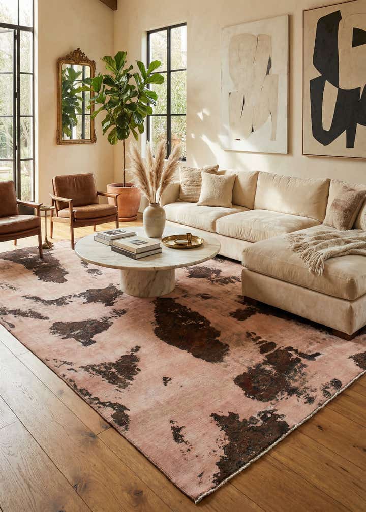 8' 4 x 12' Hand Knotted Ultra Vintage Persian Wool Rug