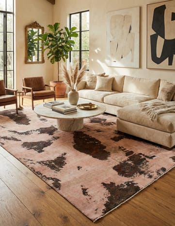 8' 4 x 12' Hand Knotted Ultra Vintage Persian Wool Rug