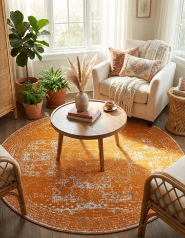 7' 10 x 7' 10 Dover Round Rug