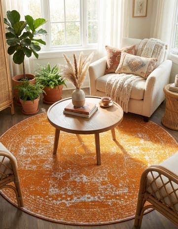 7' 10 x 7' 10 Dover Round Rug