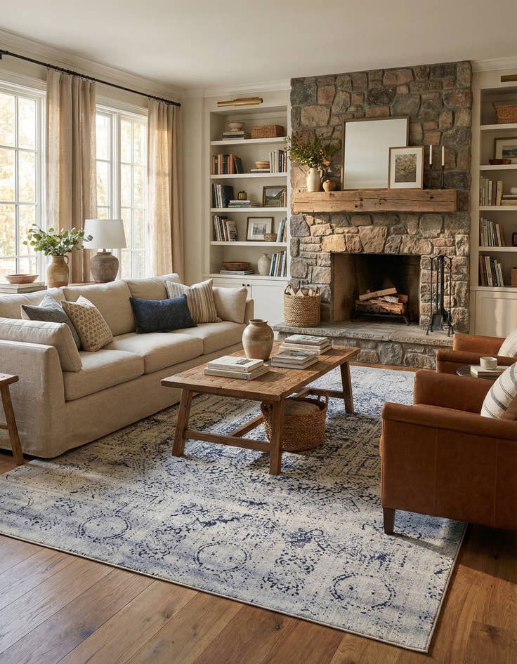 Detail image of 10' x 14' 5 Villa Rug