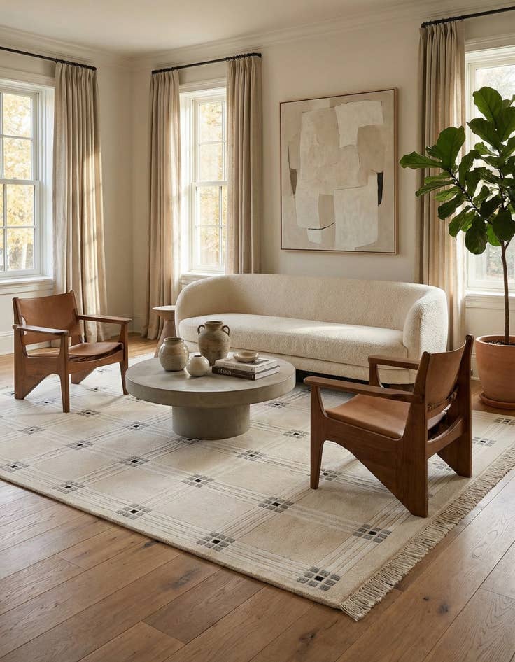 Detail image of 5' 6 x 7' 10 Darya Rug