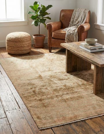 3' 5 x 5' 1 Hand Knotted Hamedan Persian Wool Rug