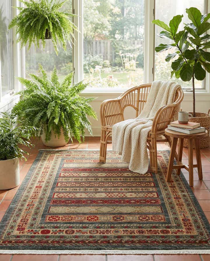 4' x 6' Kashkuli Gabbeh Rug