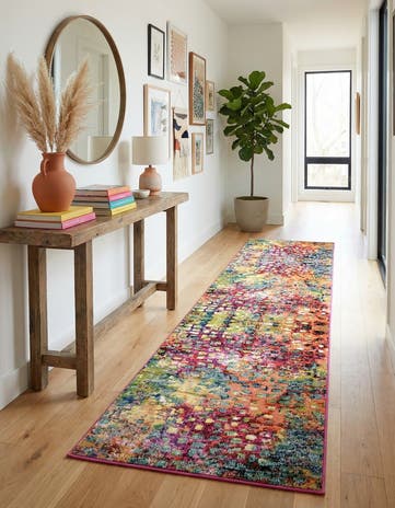 2' 7 x 10' Washable Sevilla Runner Rug