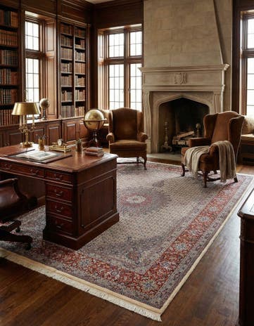 7' 10 x 11' 5 Mood Wool Rug