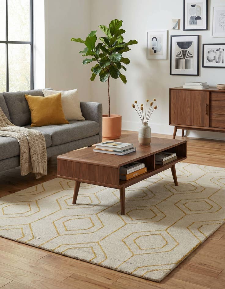 Detail image of 5' 1 x 7' 4 Luna Rug