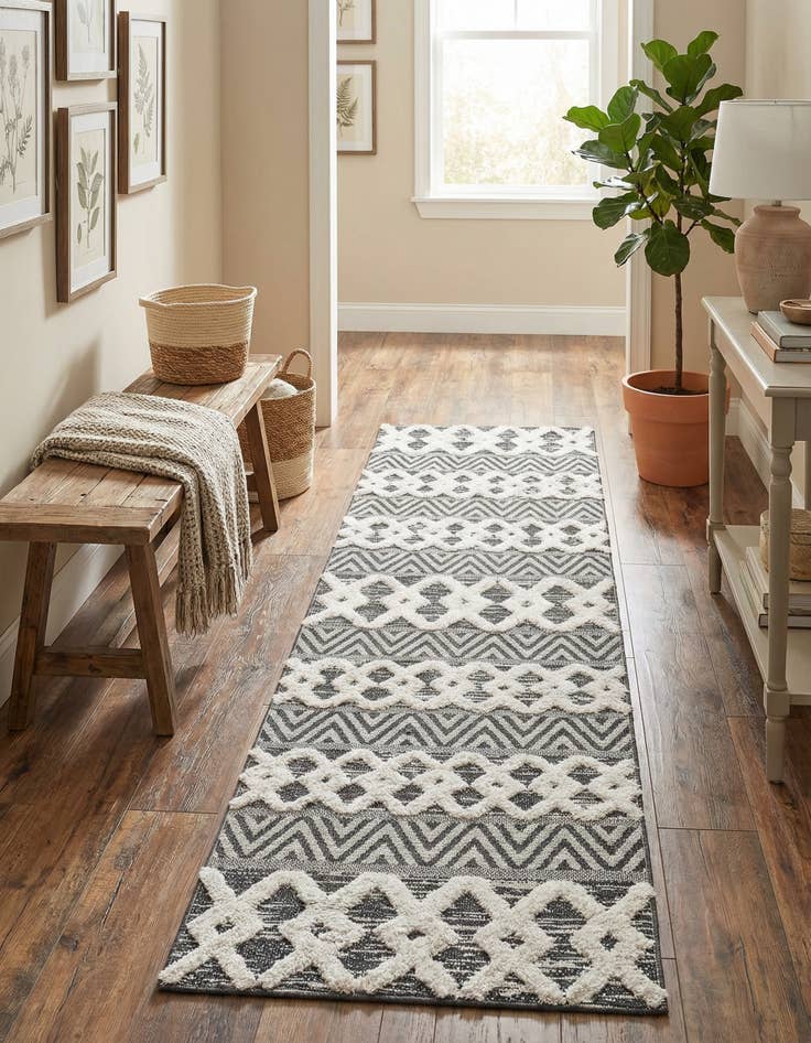 Detail image of 2' 3 x 8' Sabrina Soto Casa Valencia Runner Rug