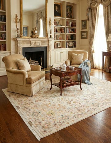 4' 11 x 7' Tabriz Rug