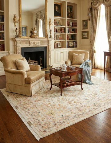 4' 11 x 7' Tabriz Rug