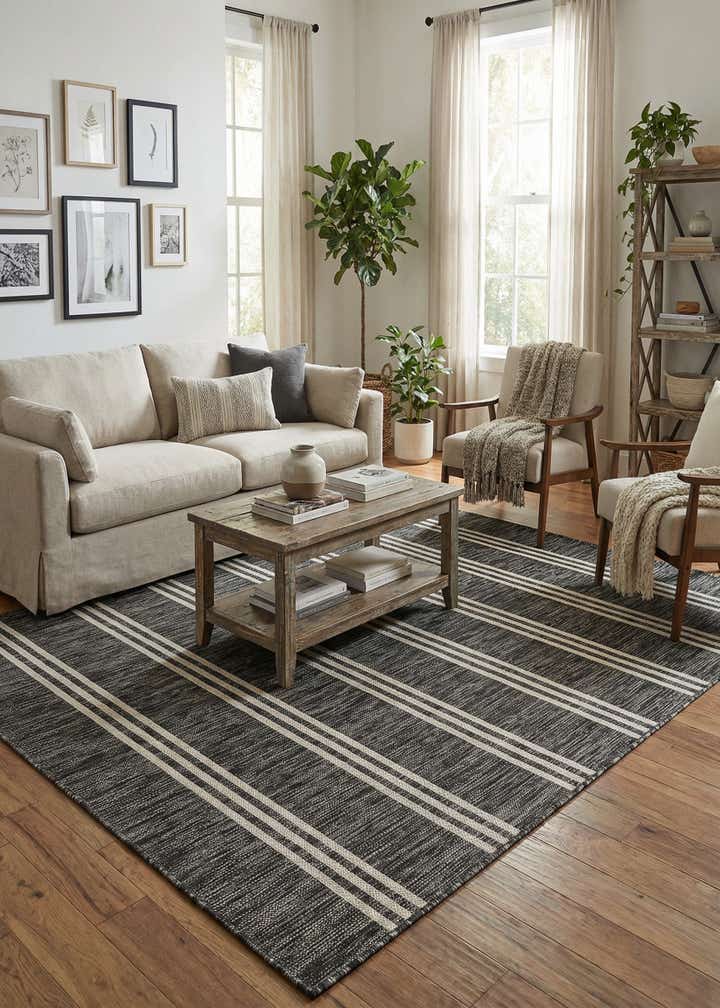 5' 3 x 8' Easy-Clean Jill Zarin Anguilla Indoor / Outdoor Rug