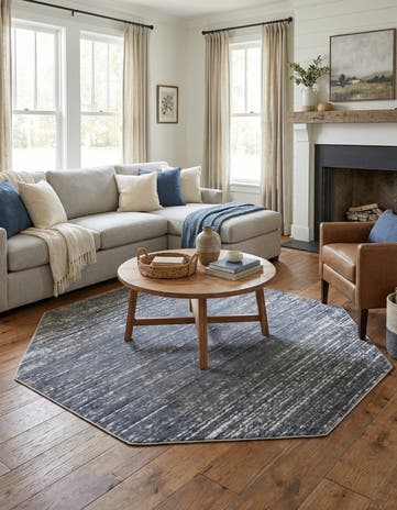 7' x 7' Oasis Octagon Rug
