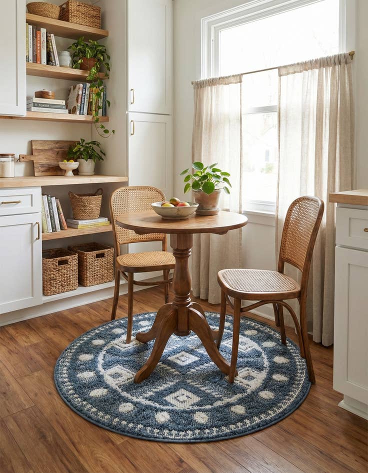 Detail image of  3' 3 x 3' 3 Boho Round Rug