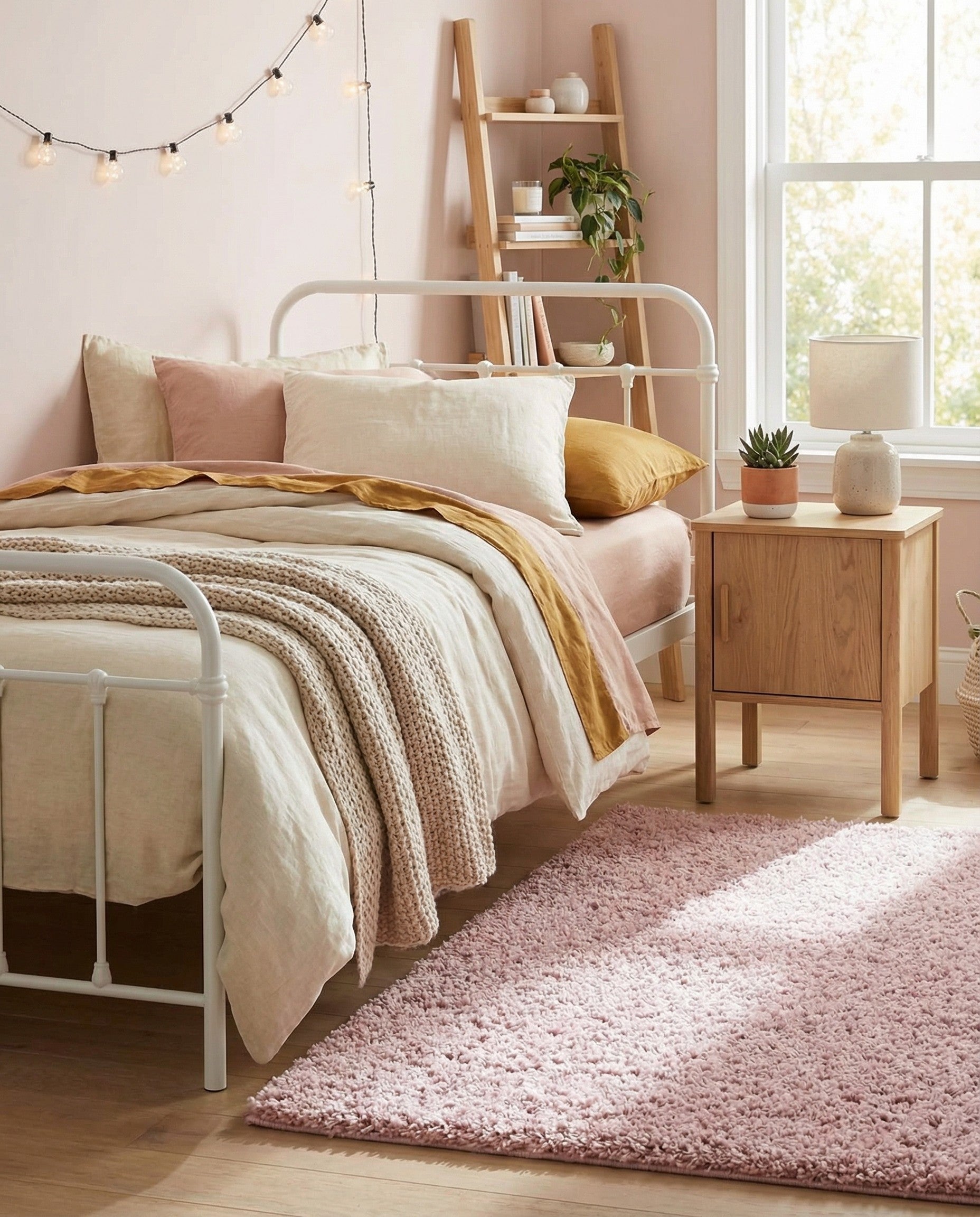  2' x 3' Soft Solid Shag Rug