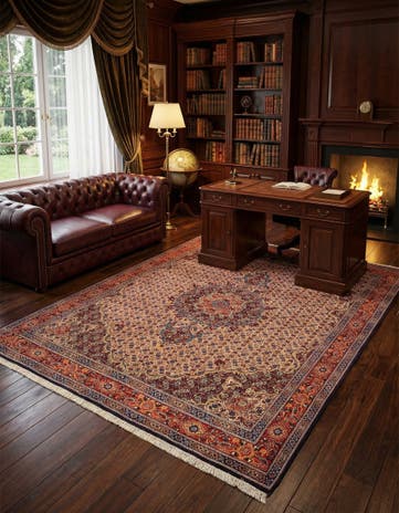 7' 3 x 9' 8 Mood Wool Rug