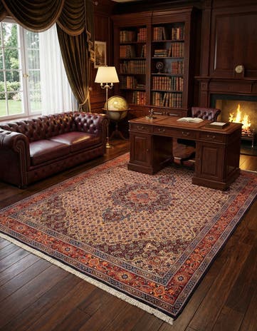 7' 3 x 9' 8 Mood Wool Rug