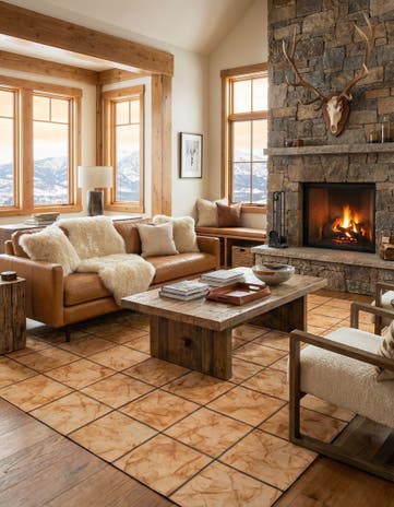 5' x 7' 11 Cowhide - Patchwork Rug