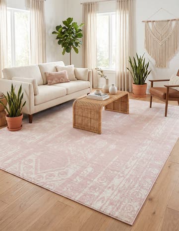 Pink Lennon Rug