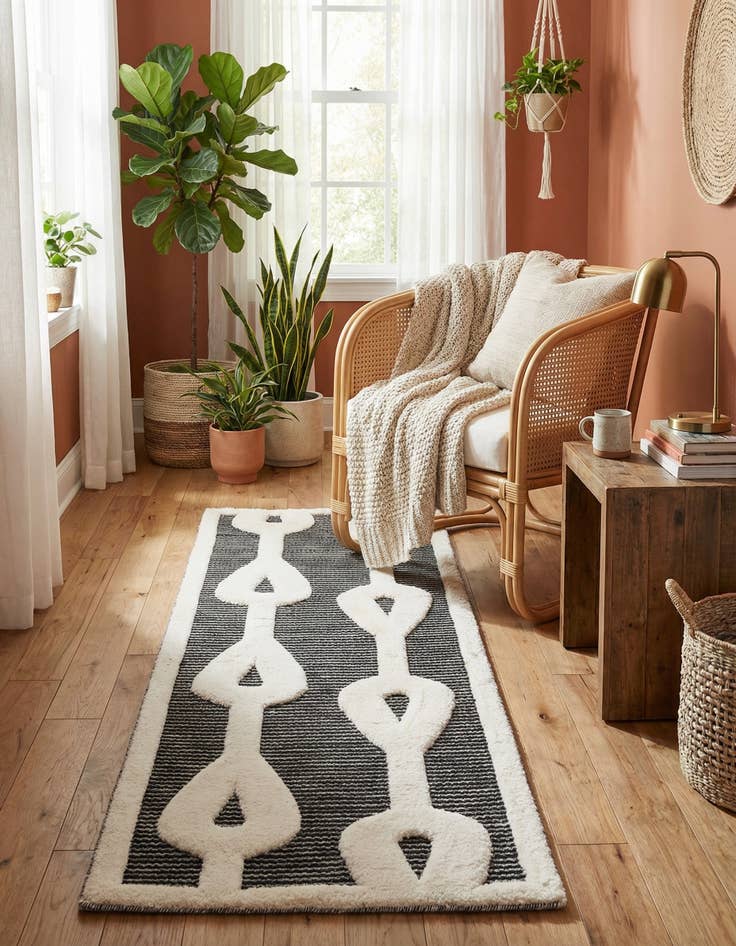 Detail image of 2' x 6' Prismatic Runner Rug