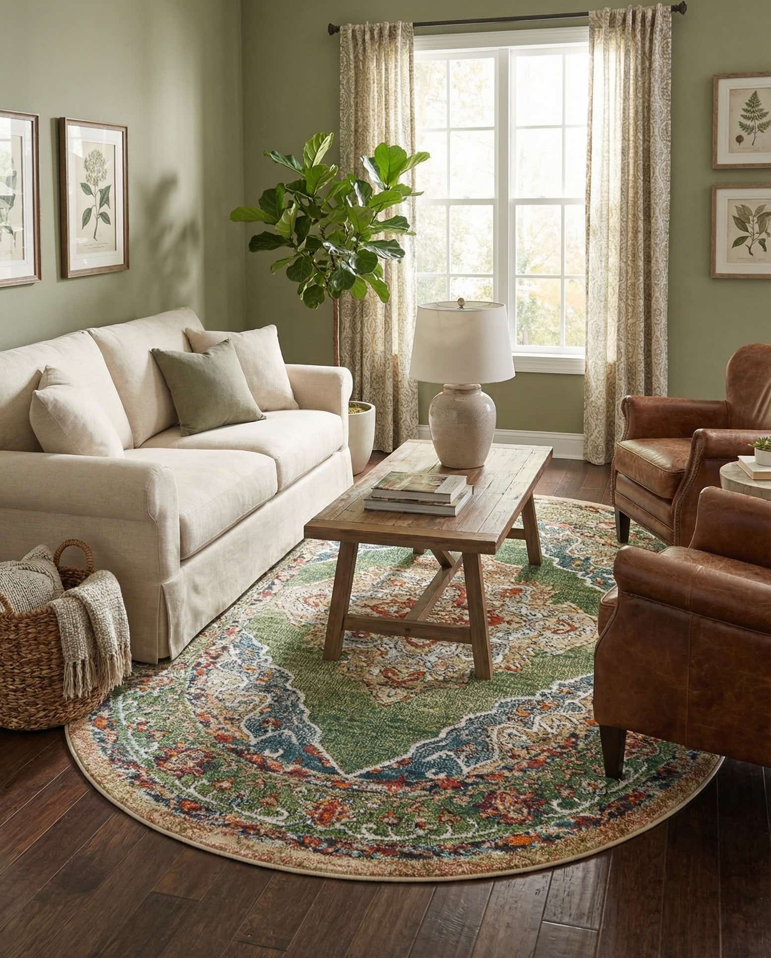 4' x 6' Isabella Oval Rug