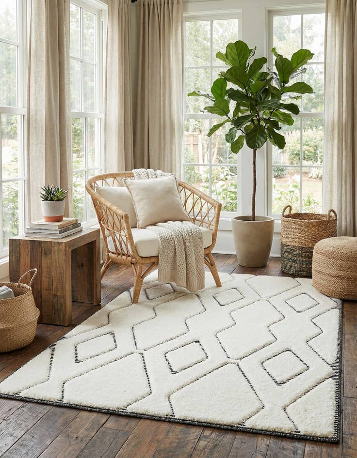 Detail image of 4' x 6' Prismatic Rug