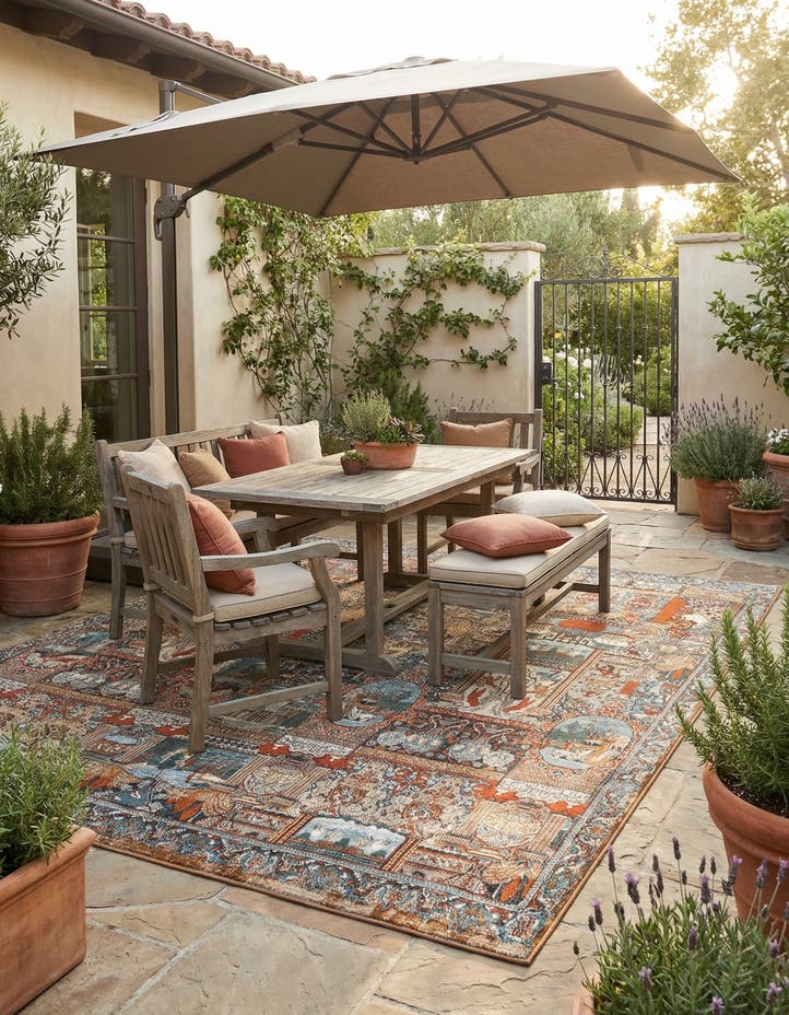 10' x 10' Easy-Clean Traditional Indoor / Ou...