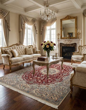 5' 7 x 8' 8 Nain Rug