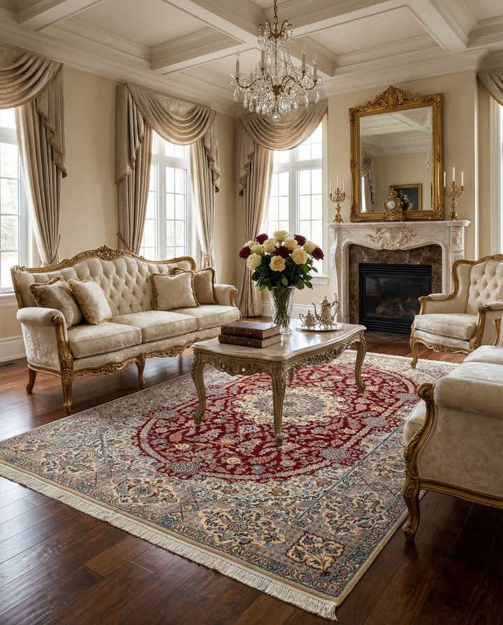 5' 7 x 8' 8 Nain Rug