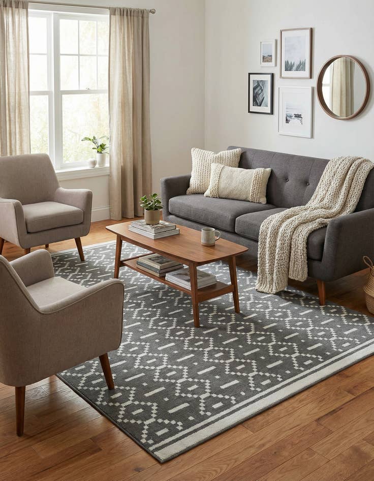 Detail image of 7' 10 x 10' Oslo Rug