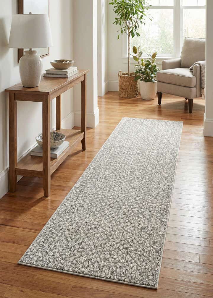 2' 7 x 12' Easy-Clean Safari Indoor / Outdoor Runner Rug