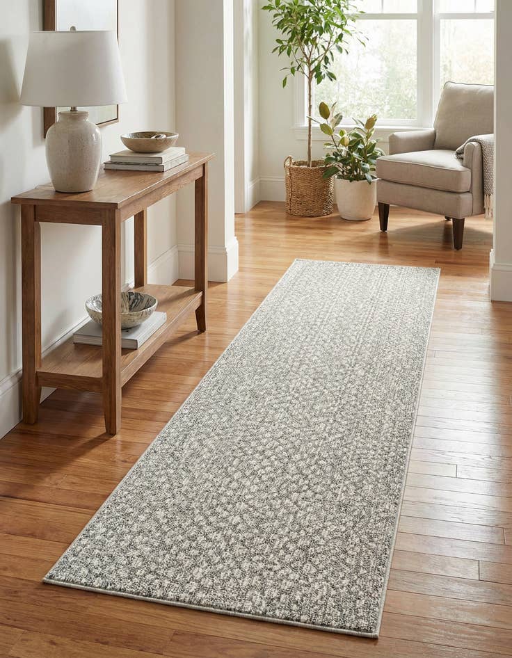 Detail image of 2' 7 x 12'  Washable Safari Indoor / Outdoor Runner Rug