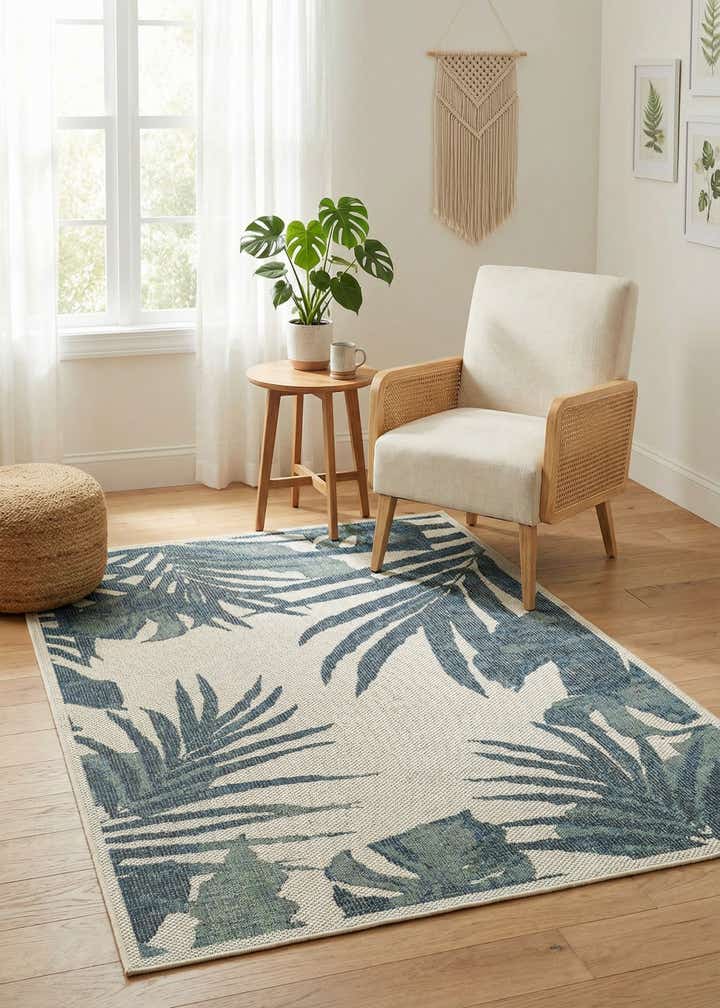 4' x 6' Easy-Clean Baja Indoor / Outdoor Rug