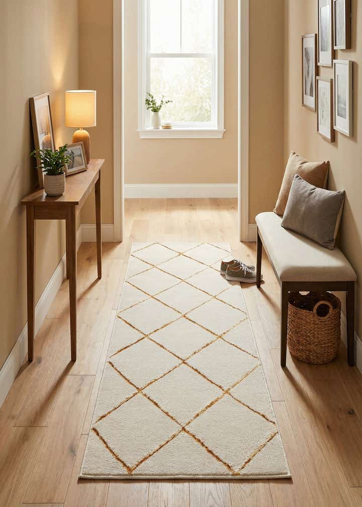 2' x 5' Vogue Geo Runner Rug