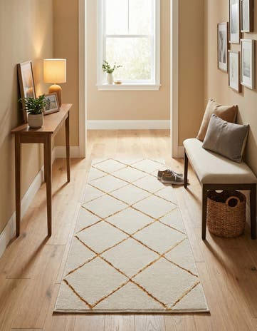 2' x 5' Vogue Geo Runner Rug
