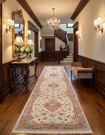 2' 9 x 13' 3 Tabriz Runner Rug