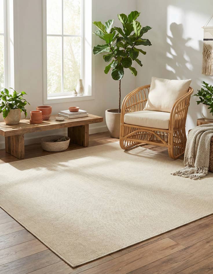 Detail image of  7' 10 x 7' 10  Washable Jill Zarin Palm Springs Indoor / Outdoor Square Rug