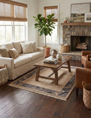 4' 2 x 5' 8 Hand Knotted Nepal Wool Rug