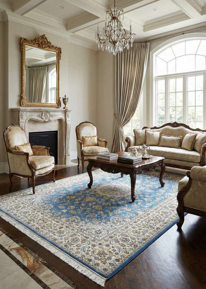 6' 7 x 9' 7 Nain Rug