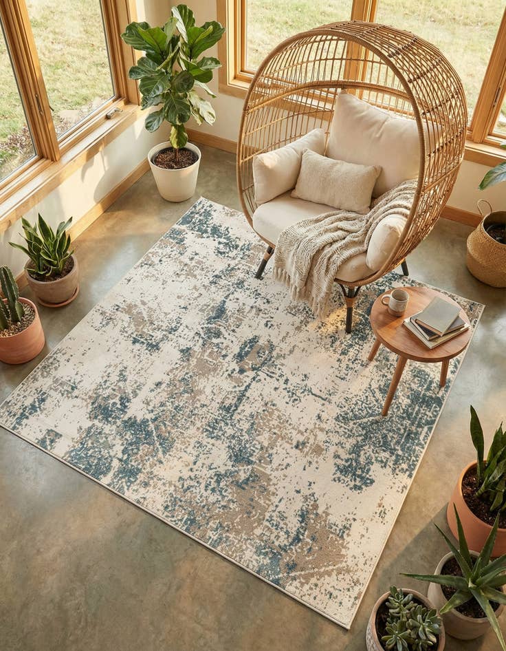 Detail image of 8' x 8' Sahara Square Rug