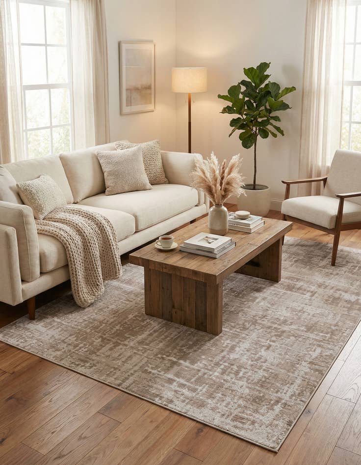 Detail image of 5' 3 x 8' Valencia Rug