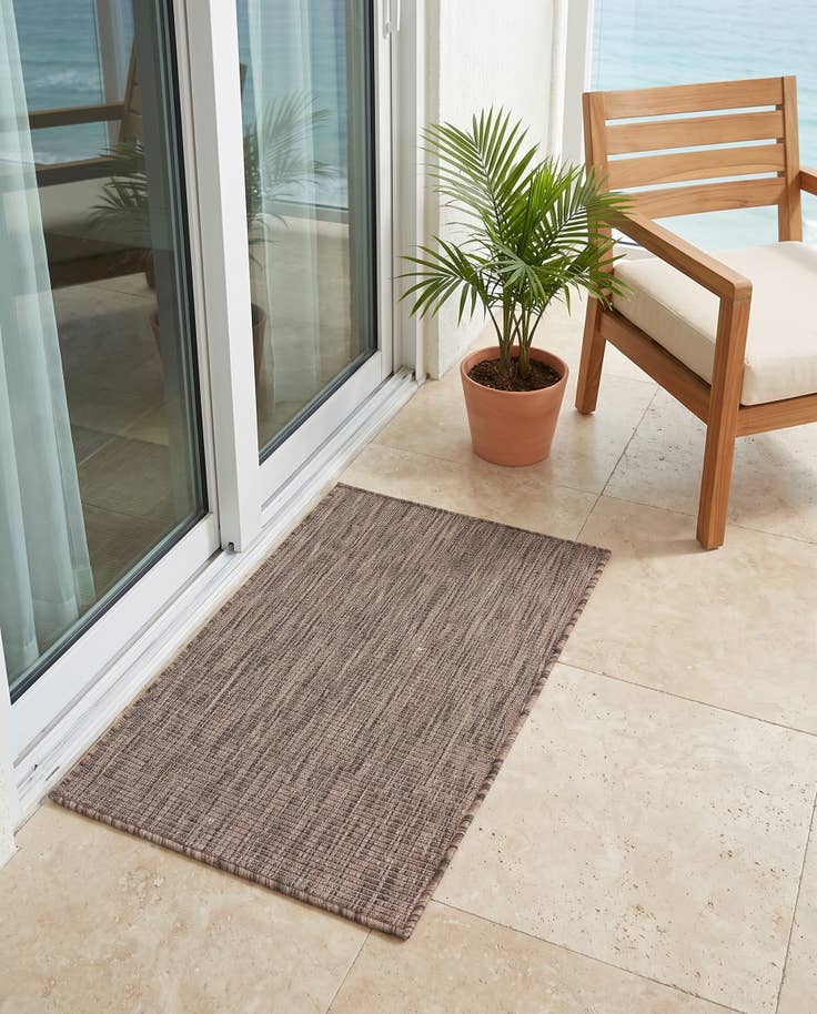 Detailansicht von 60cm x 95cm Leicht zu reinigen Solid Innen- / Außenbereich Teppich