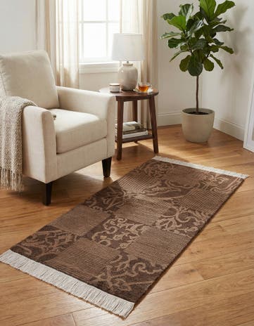 2' 7 x 5' 1 Hand Knotted Darya Wool Rug