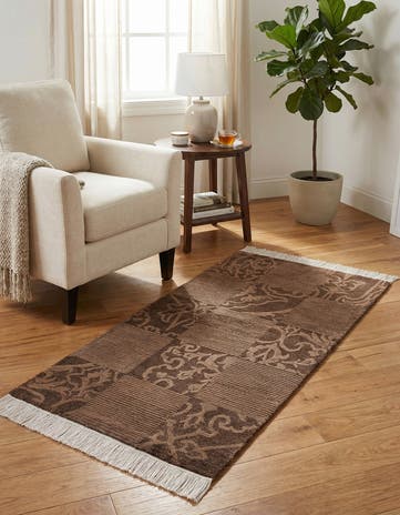 2' 7 x 5' 1 Hand Knotted Darya Wool Rug