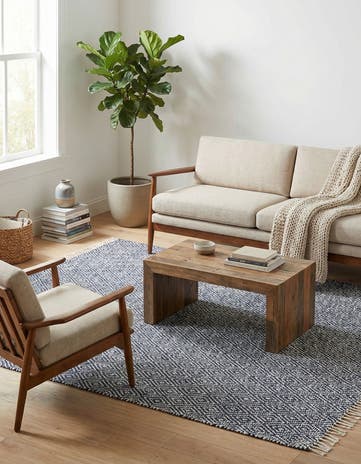 7' 10 x 10' Hand Woven Braided Jute Rug
