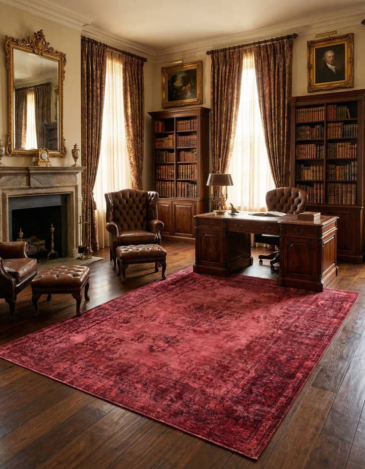 Detail image of 10' 1 x 13' 1 Vintage Royal Wool Rug