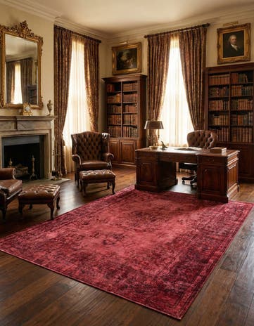 10' 1 x 13' 1 Vintage Royal Wool Rug